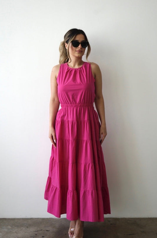 Pink Maxi Dress