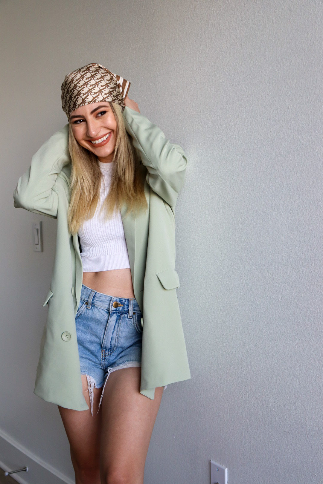 Oversized Double Breasted Blazer